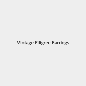 Vintage Filigree Earrings
