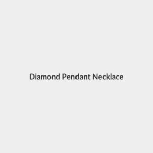 Diamond Pendant Necklace